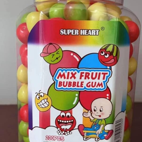 Super Heart Bubble Gum